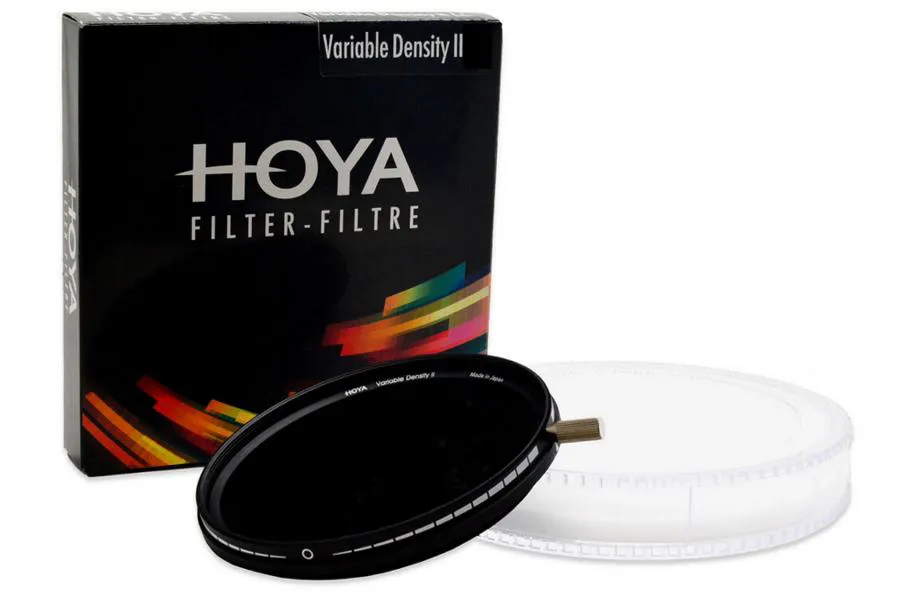 Filtr Hoya Variable Density II o zmiennej przepuszczalności ND3-ND400 szary 62 mm